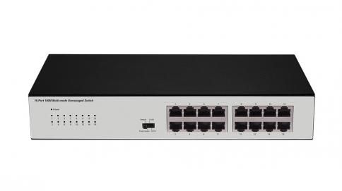 Unmanaged Switch - 16 ports 100M
