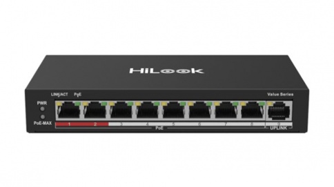 8Port Fast Ethernet Unmanaged POE Switch, HiLook