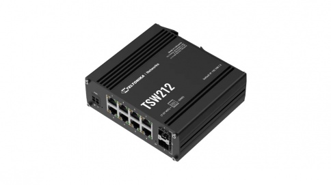 L2 managed Switch 8 10/100/1000, 2 SFP ports 