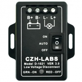 Battery Low Voltage Disconnect Module - 24v, 30A, CZH-LABS