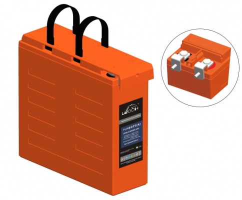 Battery - 12V/62AH, Pure lead, Leoch