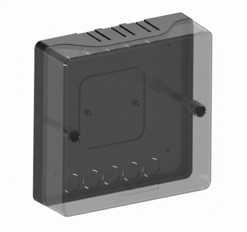 სამისამართო I/O მოდულის ყუთი (1 ცალი)