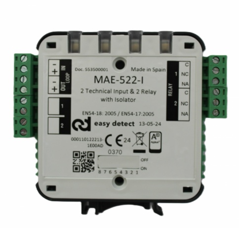 სამისამართო I/O მოდული (2 შემსვლელით და 2 გამომსვლელით)