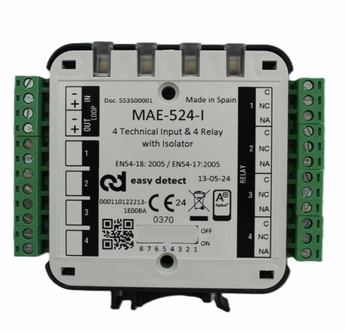 სამისამართო I/O მოდული (4 შემსვლელით და 4 გამომსვლელით)