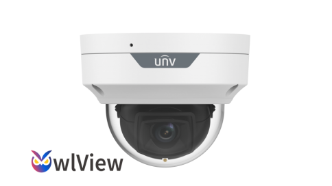 IP Camera - 2MP, 2.8mm Dome, ColorHunter, Wise-ISP, Mic, SD, IK10 3-Axis
