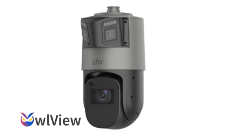 IP Camera - 4MP, Dome, PTZ, 42x, SD, ANR, IK10, IR350, Wise-ISP, Uniview