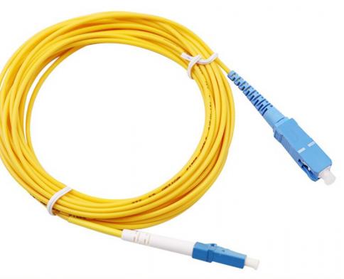 ოპტიკური პაჩკორდი - SC/UPC-LC/UPC Single-mode Simplex Patchcord 3mm 1m