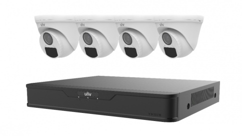 ანალოგური კამერების კომპლექტი - 4 Dome კამერა