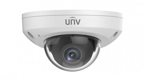 IP კამერა - 4მპ, 2.8მმ, Dome, IK10, Mic, SD, ANR, UMD, Uniview 