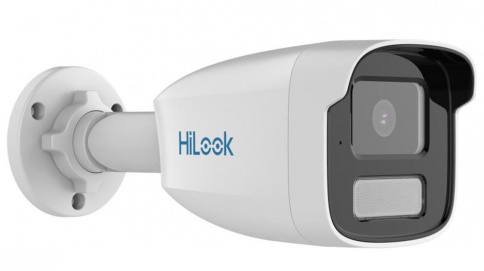 IP კამერა - 4მპ, 2.8მმ, Bullet, ColorVu, Mic,IR50, Smart Hybrid Light, HiLook 