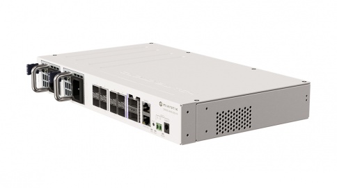 მართვადი სვიჩი - CRS510, L3, 8XS, 2XQ, MikroTik