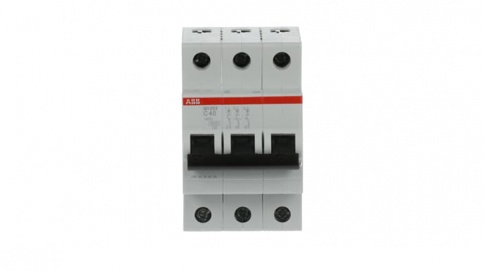 ავტომატური ამომრთველი - 40A 6KA 3P C