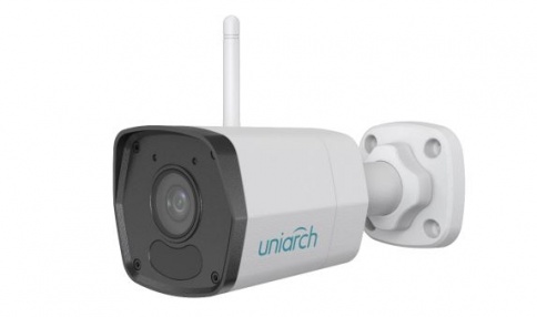 IP კამერა - 2მპ, 4მმ, Bullet, WiFi, Mic, SD, ANR, Uniview 