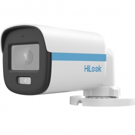 ანალოგური კამერა - 5მპ, 2.8მმ, Bullet, Color Vu, Mic, Hilook