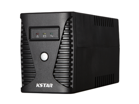 უწყვეტი კვების წყარო (UPS) - 600VA/360W, ინდიკატორით, KSTAR 